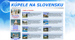 Desktop Screenshot of kupele.org